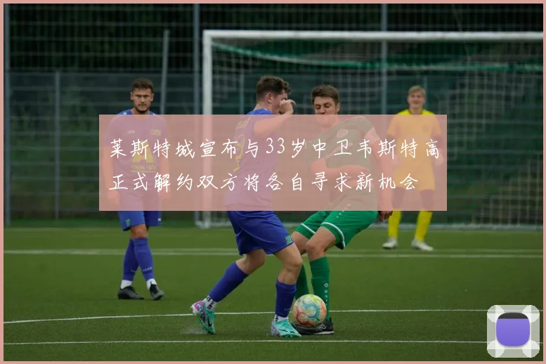 莱斯特城宣布与33岁中卫韦斯特高正式解约双方将各自寻求新机会